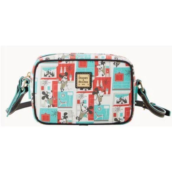 Dooney & Bourke Disney Mid Century Mickey Camera Bag NWT - Picture 9 of 12